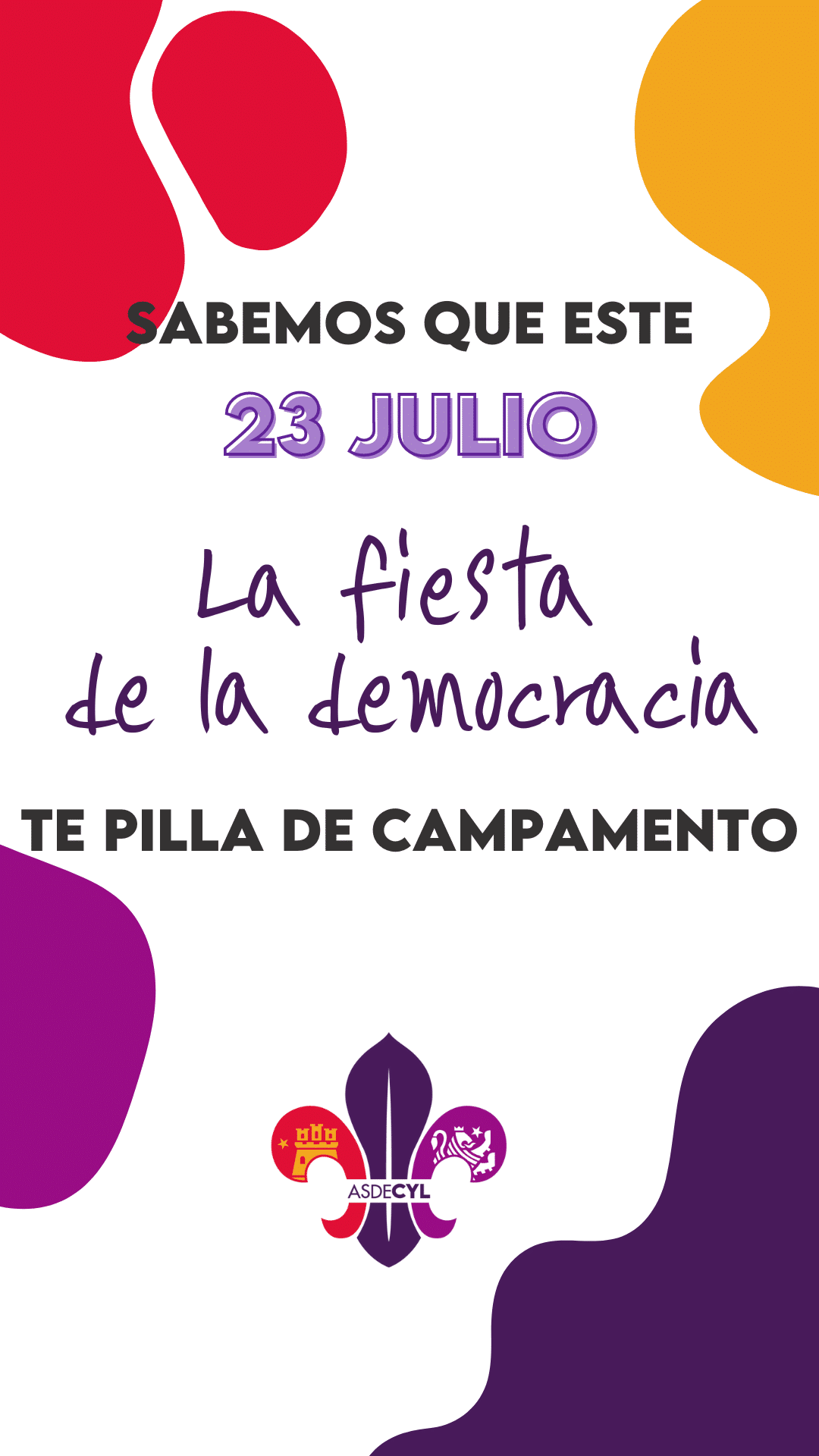 SCOUT, EJERCE TU DERECHO AL VOTO EL 23J DESDE CUALQUIER LUGAR - ASDE ...