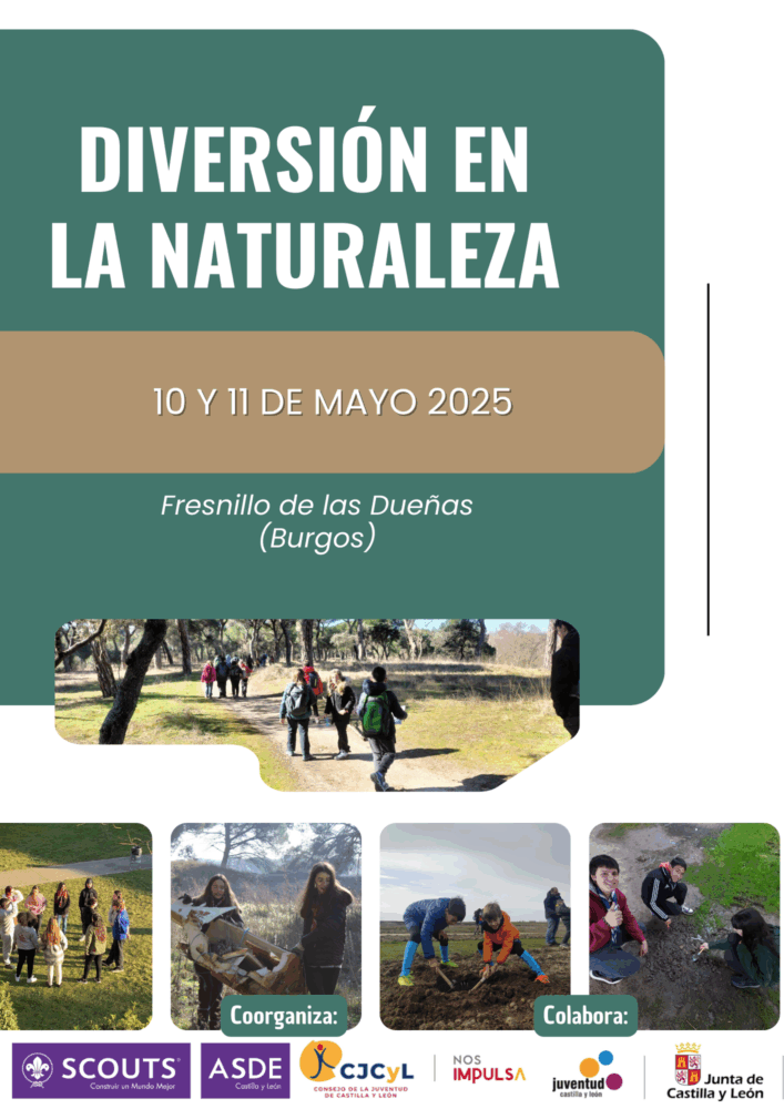 Cartel COORGANIZADO DIVERSIÓN EN LA NATURALEZA Cartel COORGANIZADO DIVERSIÓN EN LA NATURALEZA