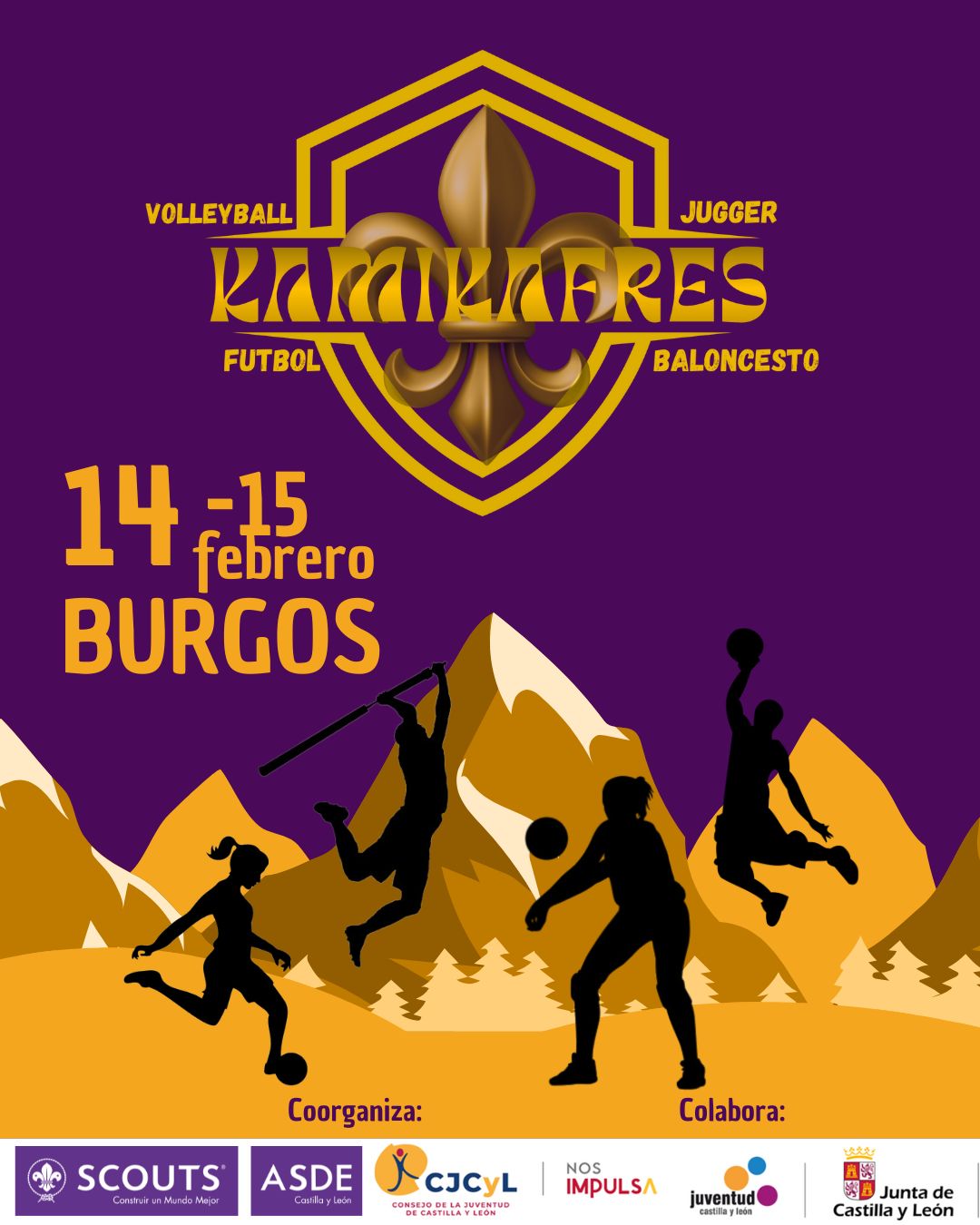 Kamikafres 2026 un encuentro deportivo para jóvenes con ASDE CyL en Burgos