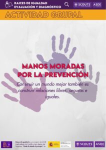 Raíces de Igualdad es un proyecto de ASDE Exploradores de Castilla y León para la prevención de la violencia de género y la promoción de la igualdad entre niños, niñas y jóvenes