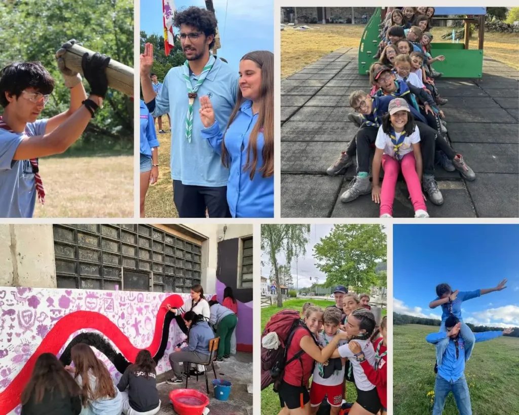 Acción Scout un programa de ASDE CyL en colaboración con la Gerencia de Servicios Sociales -Voluntariado - de la Junta de Castilla y León mediante subvención con cargo a fondos de IRPF de Castilla y León.