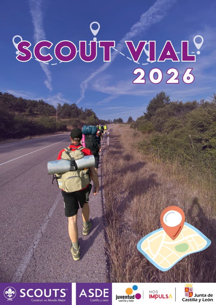 Scout Vial es un programa de ASDE CyL en colaboración con el Instituto de la Juventud de la Junta de Castilla y León mediante subvención con cargo a fondos de IRPF de Castilla y León.