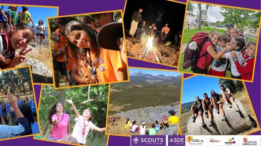 Nadie sin su campamento es un proyecto de ASDE Exploradores de Castilla y León y el Consejo de la Juventud de Castilla y León